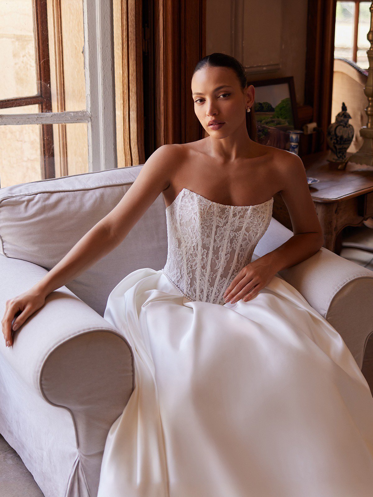 Spring collection gown